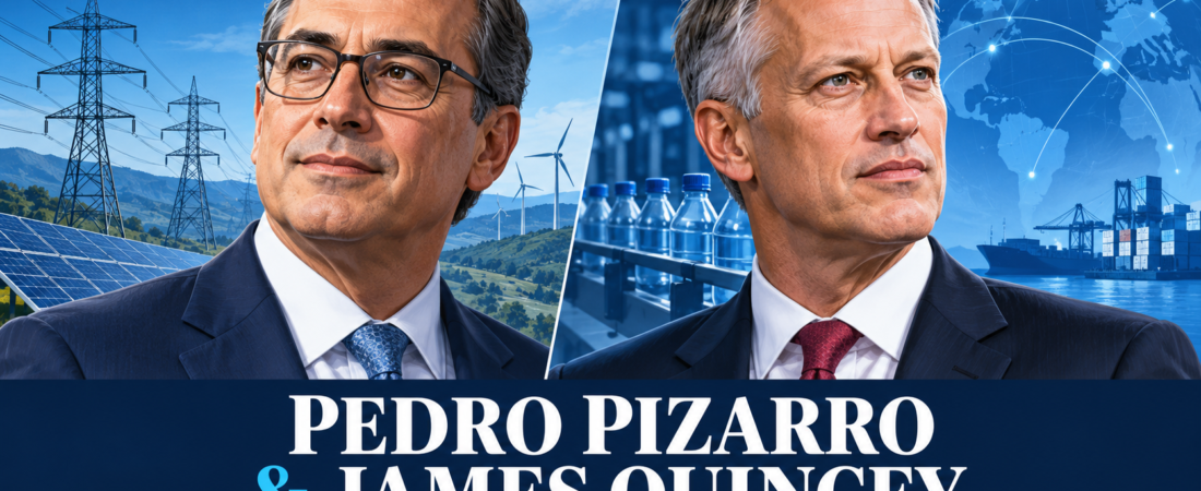Pedro Pizarro & James Quincey